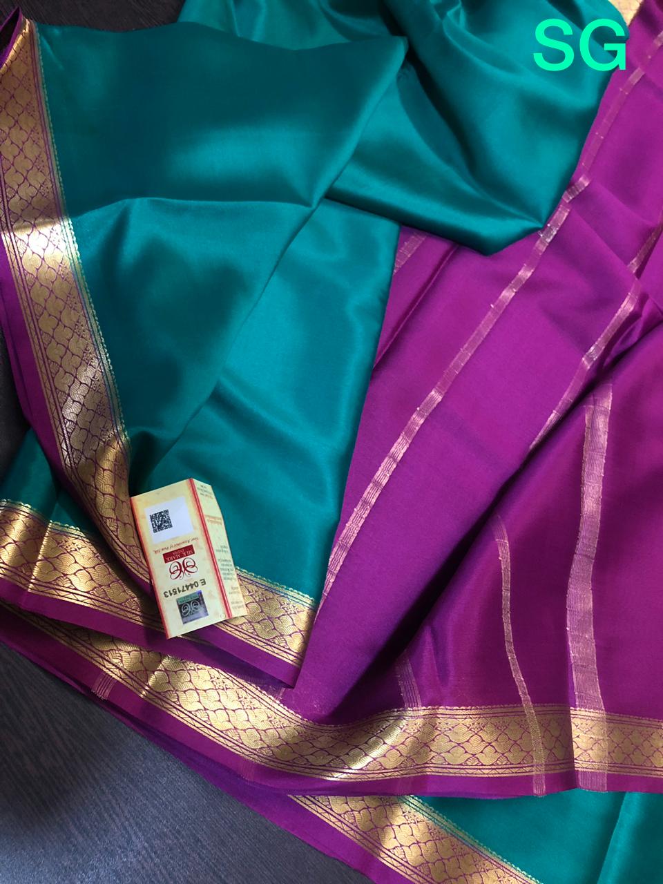 Mysore silk Sarees Bride of Honor